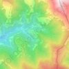 Carte topographique Certara, altitude, relief