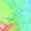 Carte topographique Glessen, altitude, relief