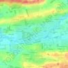 Carte topographique La Basse Cour, altitude, relief