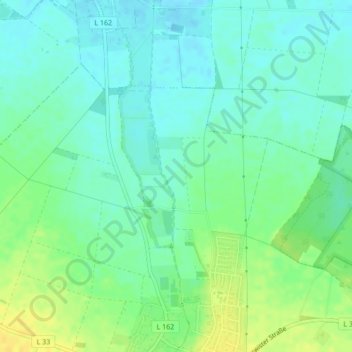 Carte topographique Stommel, altitude, relief