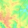 Carte topographique Terre Neuve, altitude, relief