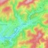 Carte topographique Fretter, altitude, relief