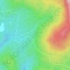 Carte topographique Tasman Peninsula, altitude, relief