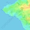 Carte topographique Lerat, altitude, relief