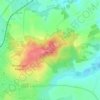 Carte topographique Rugard, altitude, relief