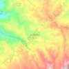 Carte topographique la chorrera del Guilque, altitude, relief