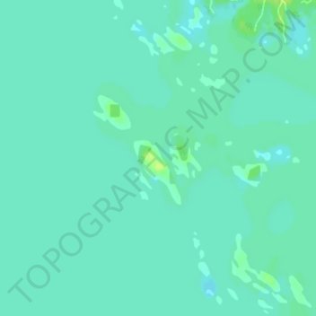 Carte topographique Adanac, altitude, relief