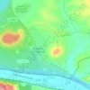 Carte topographique Malpica, altitude, relief