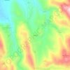 Carte topographique Trignete, altitude, relief