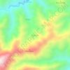 Carte topographique Baluase, altitude, relief