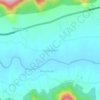 Carte topographique Aadhe Khurd, altitude, relief