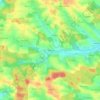 Carte topographique Ottering, altitude, relief