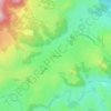 Carte topographique Cobbin Creek, altitude, relief