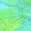 Carte topographique Laar, altitude, relief