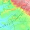 Carte topographique Eßleben, altitude, relief