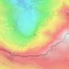 Carte topographique La Grande Cascade de Gavarnie, altitude, relief