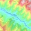 Carte topographique Ramban, altitude, relief