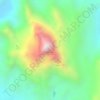 Carte topographique Rajuntay, altitude, relief