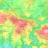 Carte topographique Handlab, altitude, relief