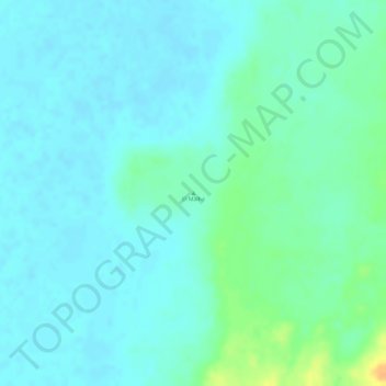 Carte topographique El Malha, altitude, relief