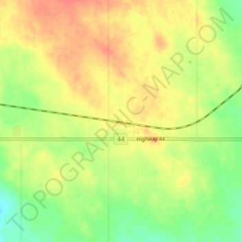 Carte topographique Laporte, altitude, relief