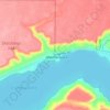 Carte topographique Melville Beach, altitude, relief