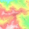 Carte topographique Hagere Selam, altitude, relief
