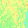 Carte topographique Malecon, altitude, relief