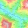 Carte topographique Ropa, altitude, relief