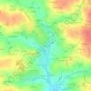 Carte topographique Launay Geffroi, altitude, relief