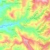 Carte topographique Dhamun, altitude, relief