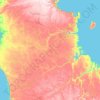 Carte topographique ᓄᓇᕕᒃ, altitude, relief