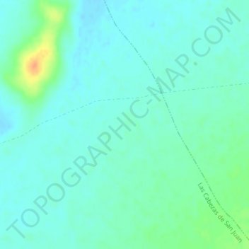 Carte topographique Vercel, altitude, relief