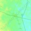 Carte topographique Bainoa, altitude, relief