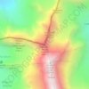 Carte topographique Mount Dampier, altitude, relief