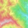 Carte topographique Acero, altitude, relief