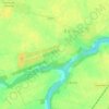 Carte topographique Le Terrain d'Aviation, altitude, relief
