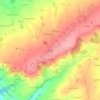 Carte topographique Bonnilly, altitude, relief