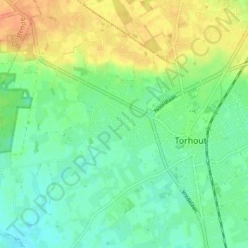 Carte topographique Don Bosco, altitude, relief