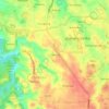 Carte topographique Cibinong, altitude, relief
