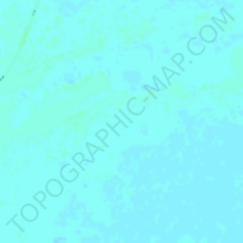 Carte topographique Fundo Las Vacas, altitude, relief