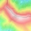 Carte topographique Миџор / Миджур, altitude, relief