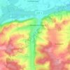 Carte topographique Wocka, altitude, relief