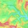 Carte topographique Hollstein, altitude, relief