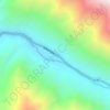Carte topographique بيداكش, altitude, relief