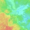 Carte topographique Fliseryd, altitude, relief