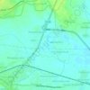 Carte topographique Velvakudi, altitude, relief