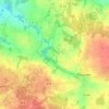 Carte topographique Kervenou, altitude, relief