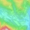 Carte topographique Codogna, altitude, relief