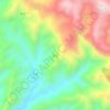 Carte topographique 岩益, altitude, relief